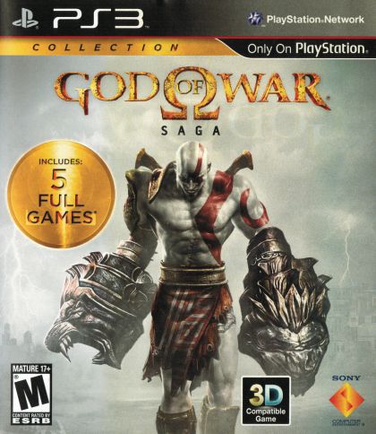 God of War Saga Dual Pack - front cover