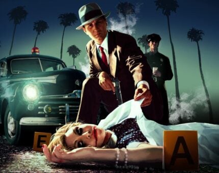 L.A. Noire - back cover