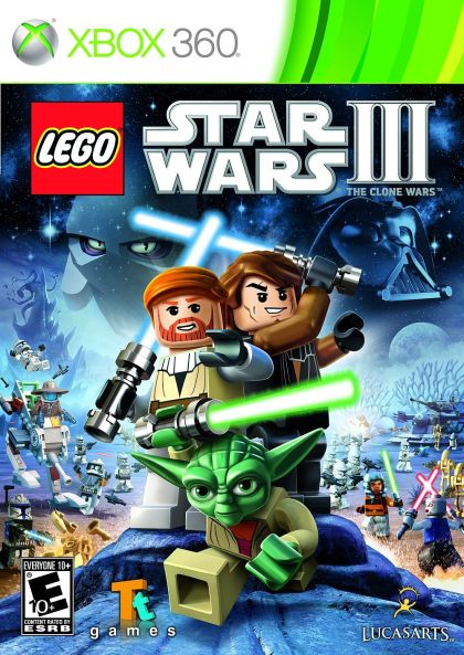 LEGO Star Wars III: The Clone Wars - front cover