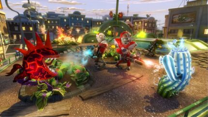 Plants vs. Zombies: Garden Warfare - back cover
