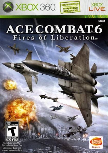 Ace Combat 6 Fires of Liberation - front cover