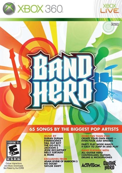 Band Hero - front cover