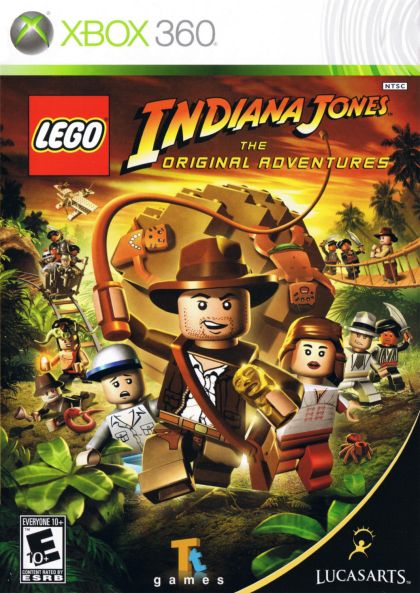 LEGO Indiana Jones The Original Adventures - front cover