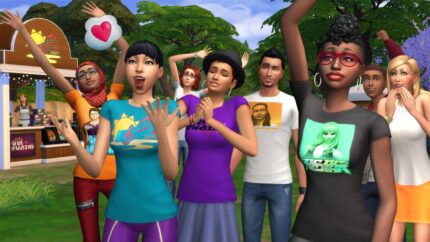 Sims 4 - back cover