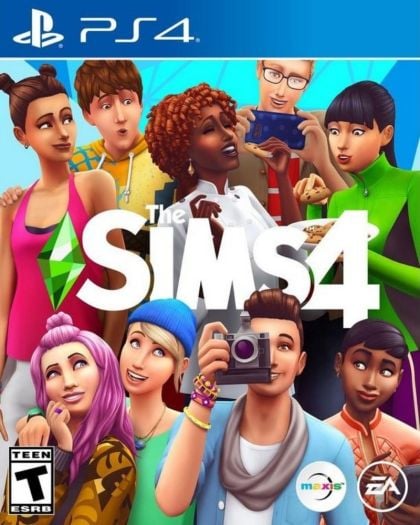Sims 4 - front cover