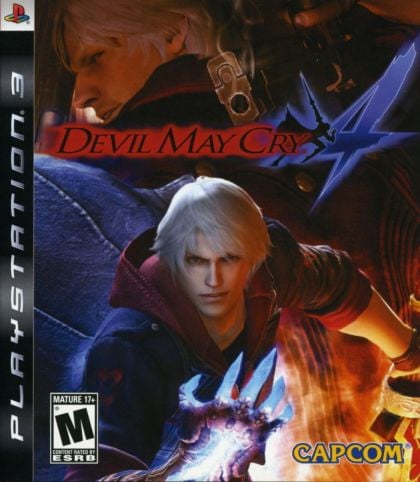Devil May Cry 4 - front cover Devil May Cry 4 - front cover