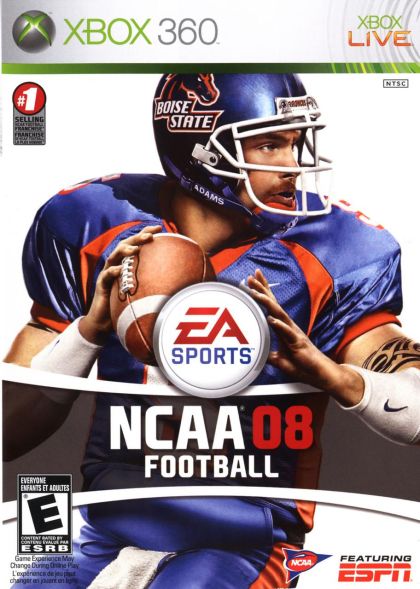 NCAA Football 08 - front cover