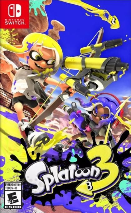Splatoon 3 - front cover