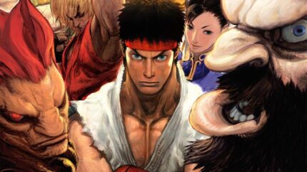 Street Fighter Anniversary - back cover