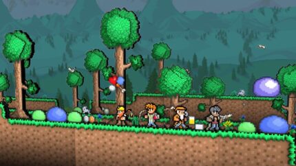 Terraria - back cover