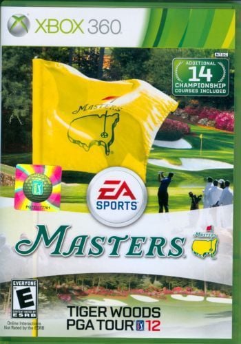 Tiger Woods PGA Tour 12: The Masters - front cover