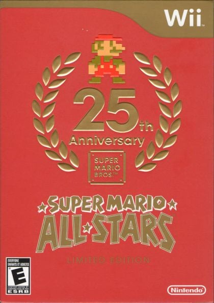Super Mario AllStars Limited Edition - front cover