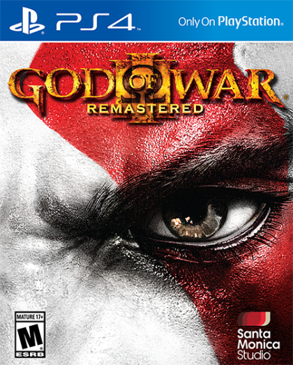 God of War III: Remastered - front cover