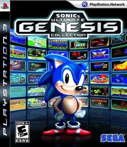 Sonics Ultimate Genesis Collection - front cover