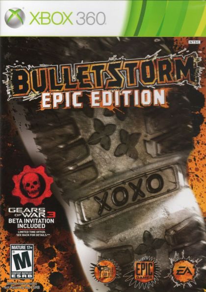 Bulletstorm - front cover