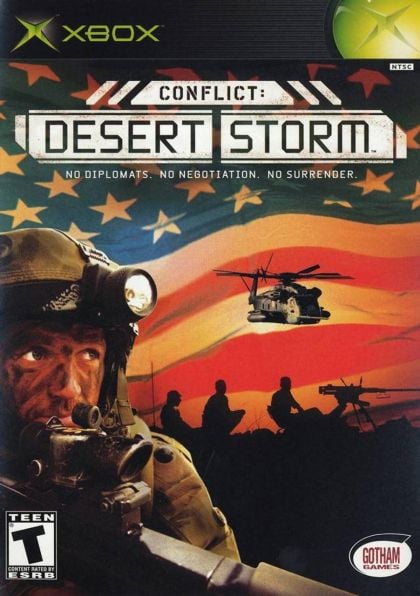 Conflict Desert Storm - front cover