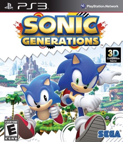 Sonic Generations - front cover