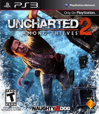 Uncharted 2: Among Thieves - front cover