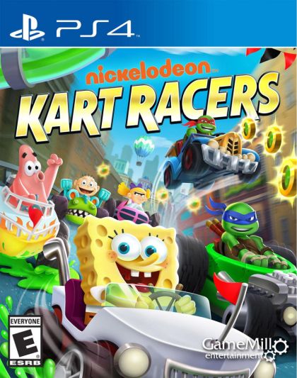 Nickelodeon Kart Racers - PlayStation 4 - front cover