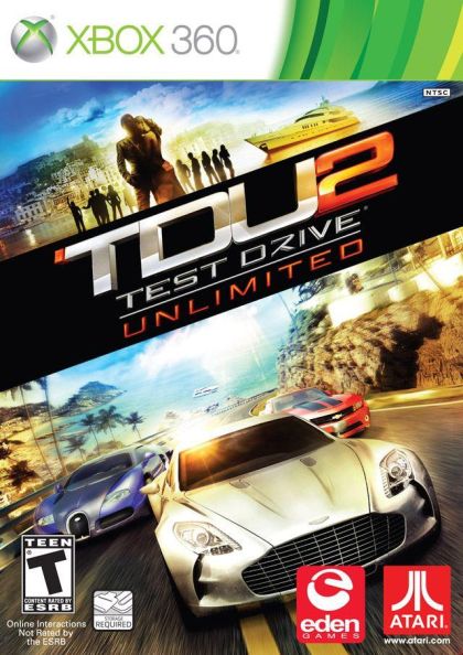 Test Drive Unlimited 2 - front cover