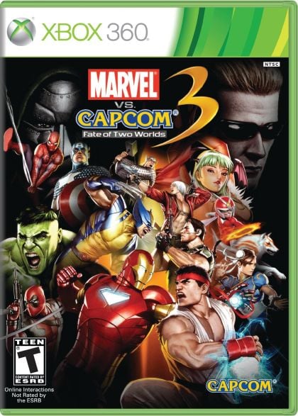 Marvel Vs. Capcom 3: Fate of Two Worlds - front cover