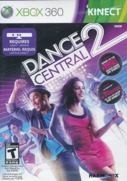 Dance Central 2 - front cover Dance Central 2 - front cover