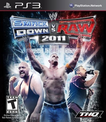 WWE Smackdown vs. Raw 2011 - front cover WWE Smackdown vs. Raw 2011 - front cover