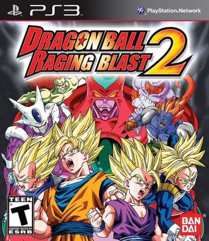 Dragon Ball: Raging Blast 2 - front cover