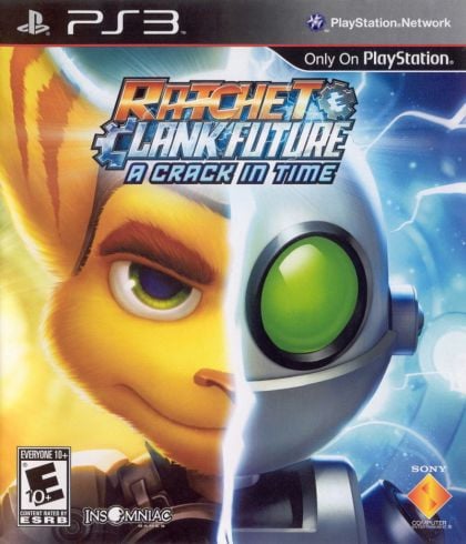 Ratchet and Clank Future: A Crack in Time - front cover