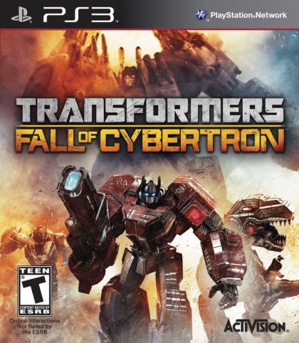 Transformers: Fall Of Cybertron - front cover