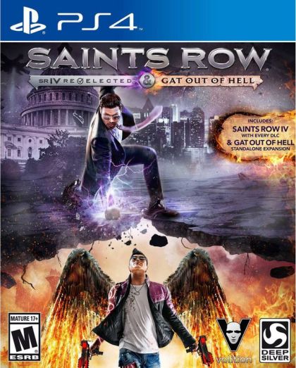 Saints Row IV: Re-Elected + Gat out of Hell - front cover