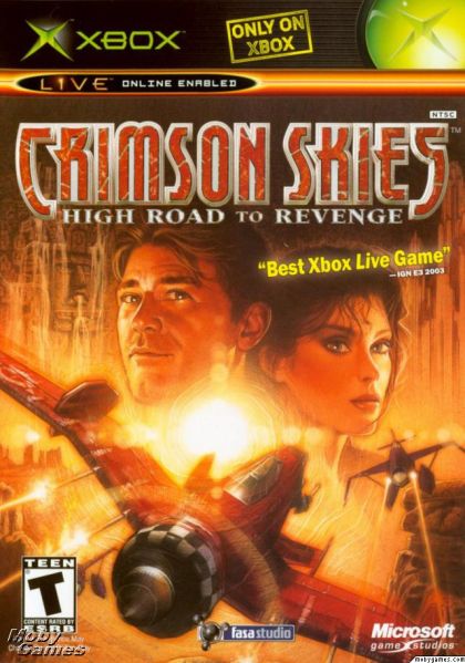 Crimson Skies: High Road To Revenge (XBOX) - front cover
