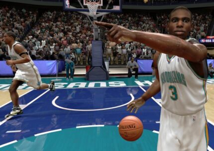 NBA 2K8 - back cover