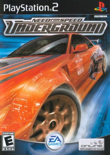 Need for Speed Underground - front cover