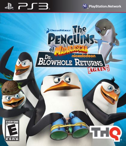 Penguins of Madagascar: Dr. Blowhole Returns - front cover