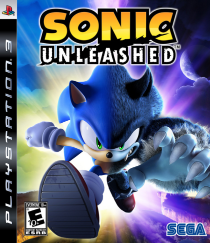Sonic Unleashed - front cover