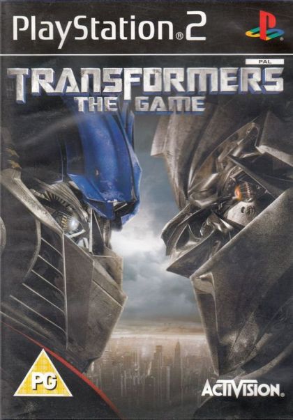 Transformers the Game - front cover