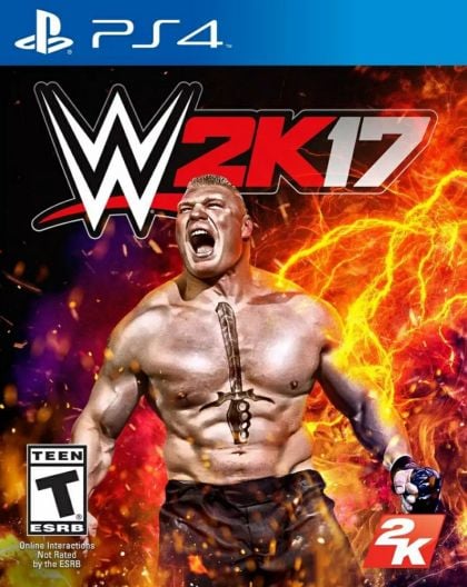 WWE 2K17 - front cover