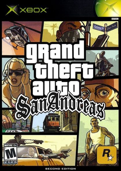 Grand Theft Auto San Andreas - front cover