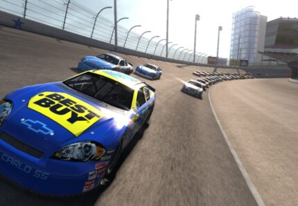 NASCAR 08 - back cover