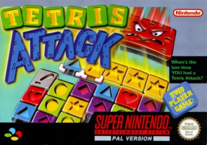 Tetris Attack - front cover