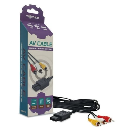 'AV Cable for N64, GC, and SNES' - front cover