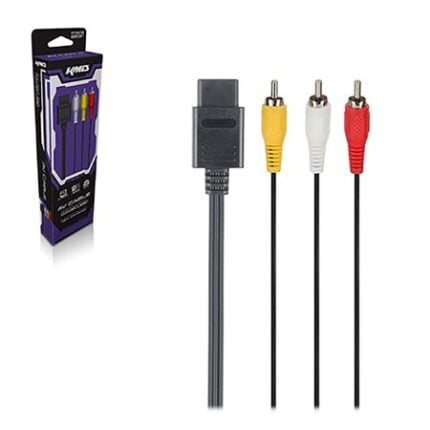 'AV Cable for N64, GC, and SNES' - back cover