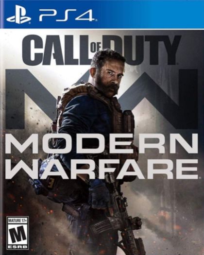 CALL OF DUTY MODERN WARFARE - front cover