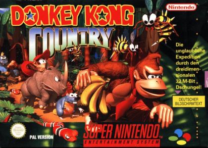 Donkey Kong Country - front cover