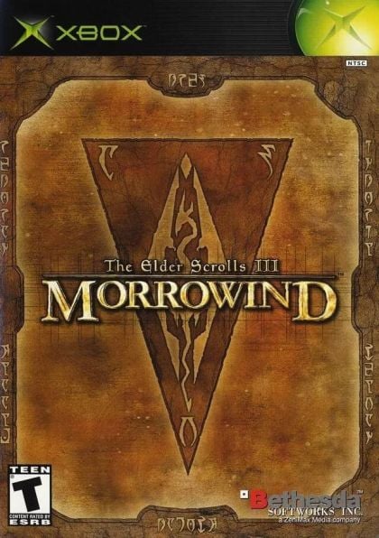 Elder Scrolls III Morrowind Game Of The Year - front cover