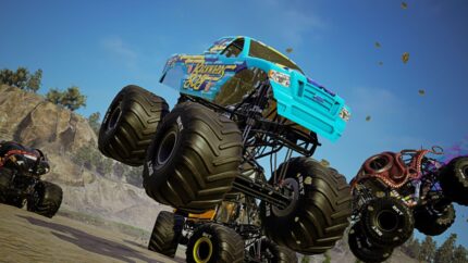 Monster Jam Steel Titans - back cover