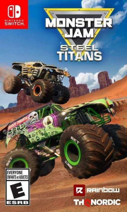 Monster Jam Steel Titans - front cover