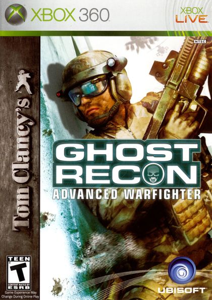 Ghost Recon Advanced Warfighter - front cover