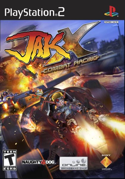 Jak X Combat Racing - front cover